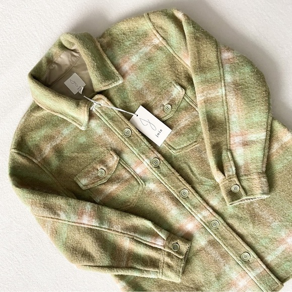 JOIE Plaid Shacket - Picture 9 of 11